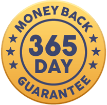 365 days Money Back Guarantee