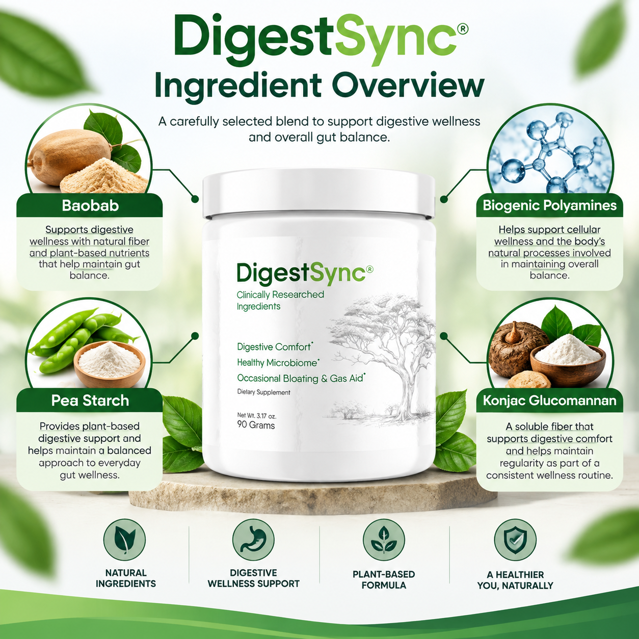DigestSync Ingredients